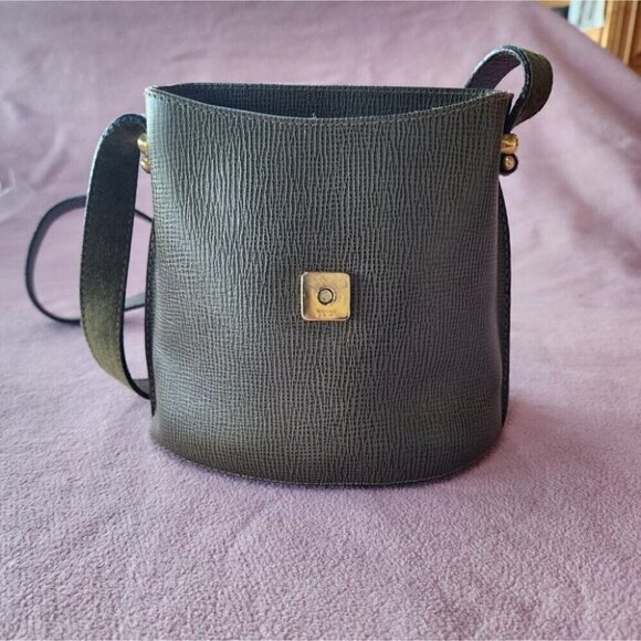 Fendi Green Leather and Suede Crossbody Bag - Picture 12 of 16